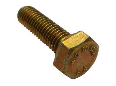 Hex Bolt-8x28mm Yellow Zinc (Bag of 10pc)(07119913659)