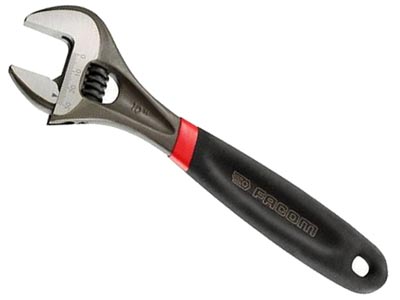 (113A.8TG)-Adjustable Wrench-8\" (Comfort Grip/Phosphate)