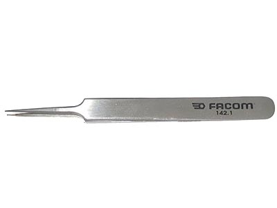 (142.1) -Tweezer-Straight Shouldered Model with Non-Serrated Tip