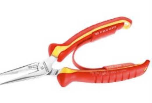(193A.16VE) -Insulated Short Straight Nose Plier-160mm