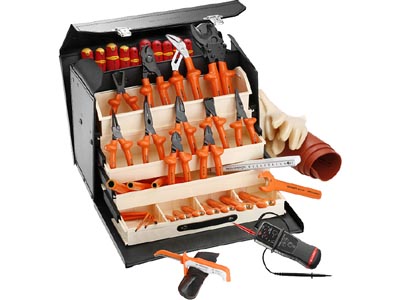 (2184C.VSE)-42pc Insulated Electrician's Tool Set