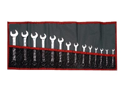 (39.JU14T)-14pc Short Comb Fractional Wrench Set (1/8-11/16")