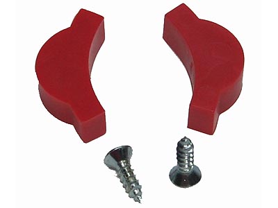(410.1) -Connector Plier - Hard Jaw Replacement Set (RED)