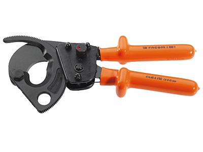 (414.52AVSE) -Insulated Ratcheting Cable Cutter (for Cu/Al)-11\"