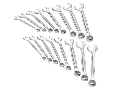 (440.JE16)-16pc Combination Wrench Set (8-24mm)(Facom)