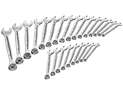(440.JE26)-26pc Combination Wrench Set (6-32mm)(USAG)