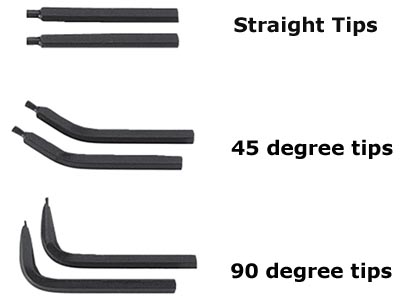 (470.E3) -Circlip Plier Tip Set-90 Degree (.9mm)(Ltd supply)