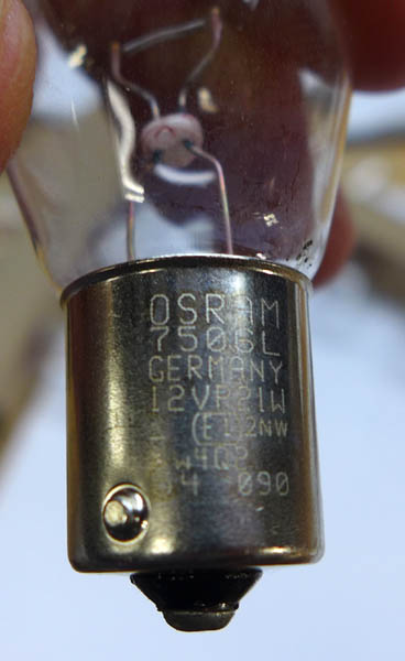 Temperate merger accelerator Osram 7506L Long Life Bulb (21w)(made in Germany)