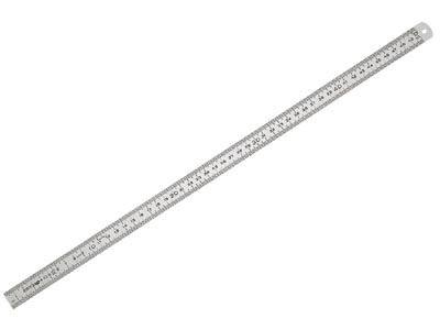 (803.1000M)-Stainless Steel 1-Sided Ruler (1000mm, 1/2mm)