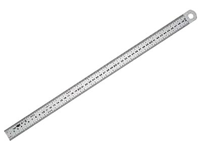(803.SR300)-Stainless Steel Semi Rigid Ruler (300mm, 1/2mm)