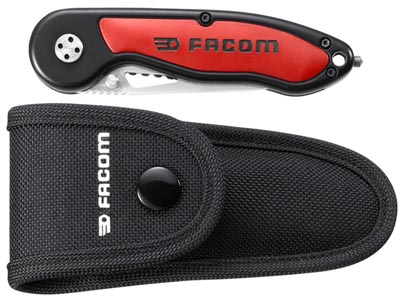 (840.F)-Multi-Purpose Knife with Storage Pouch (Facom)