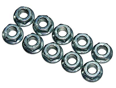 Hex Locknut with Smooth Flange-M8x1.25 (gr 10) (pack of 10pc)