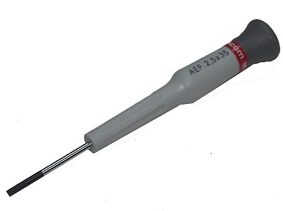 (AEF.3,5x75) -MicroTech Slotted Screwdriver-3.5x75mm