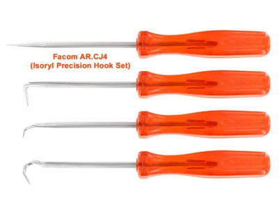 (AR.CJ4) -Isoryl Precision Hook & Pick Set (4pc)