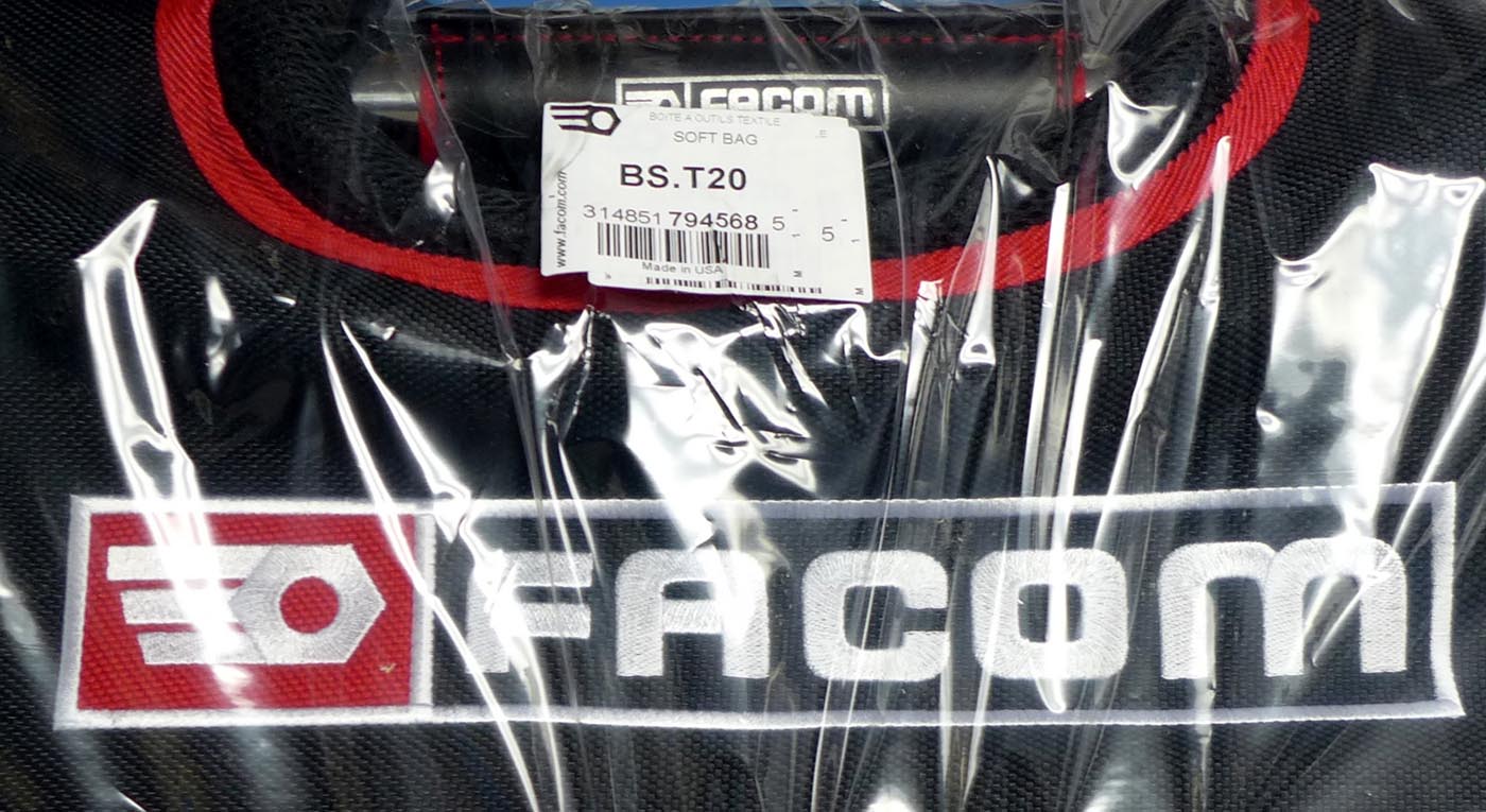Boite à outils textile trolley PRO BAG BS.R20 Facom