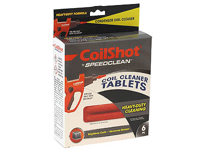 Coil Shot Cleaning Tablets-HD (pack of 6)
