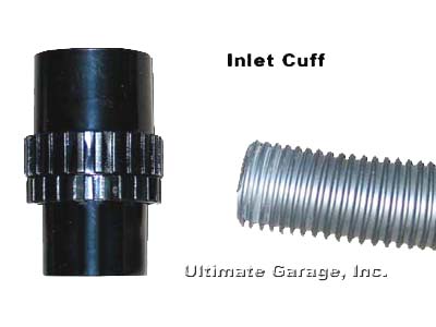 Inlet Swivel Cuff-for 1 1/2\" Hose to Vacuum Connection