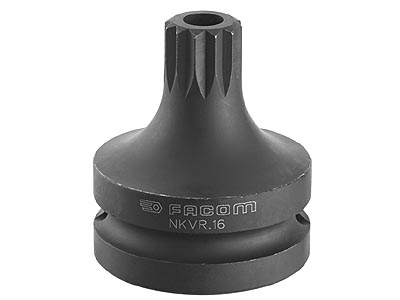 (NKVR.18)-3/4" Drive Tamper Proof XZN Impact Socket-M18 (Facom)
