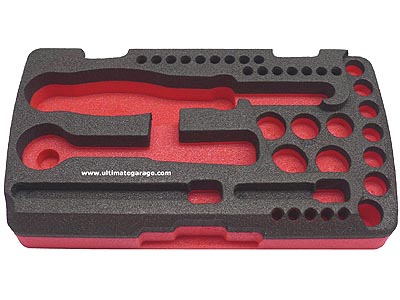 (PM.R2A)-Foam Tray for 1/4" Drive Tools (ref-R.2A & R.2AM)