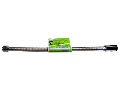 Stainless Steel Flexible Water Connector (PTCxFIP)-1/2x16\"