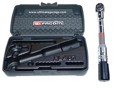 (R.301A)-1/4" Drive Torque Wrench (1-5nm, 6%)(Facom)