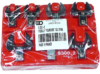 (S.300-2)-Torque Wrench 7pc Open End Attachment Set (11-19mm)